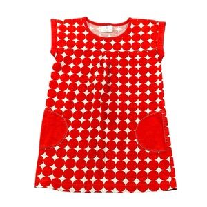 Hanna Andersson Red Polka Dot Kids Dress